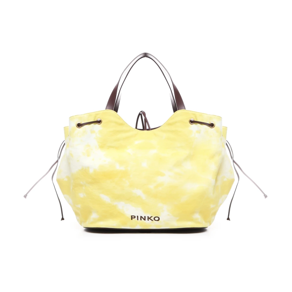 Pinko Bucket Bags Yellow Dames