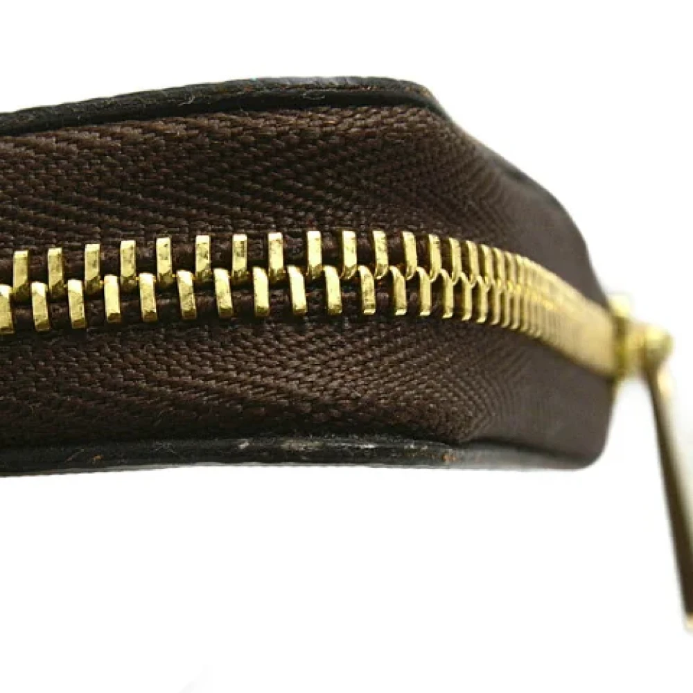 Louis Vuitton Vintage Pre-owned Canvas wallets Brown Heren