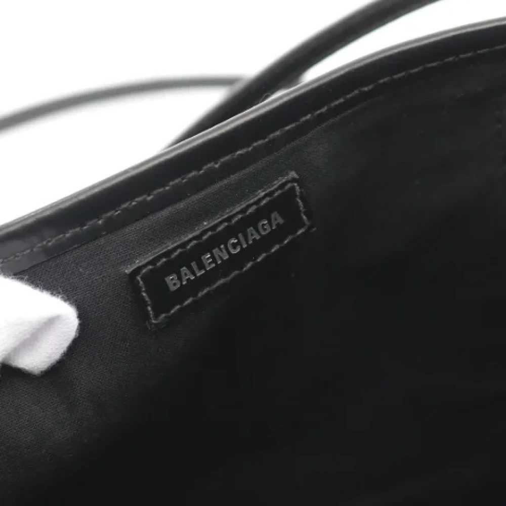 Balenciaga Vintage Pre-owned Cotton balenciaga-bags Black Dames