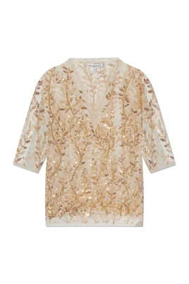 Babur Sequin Top