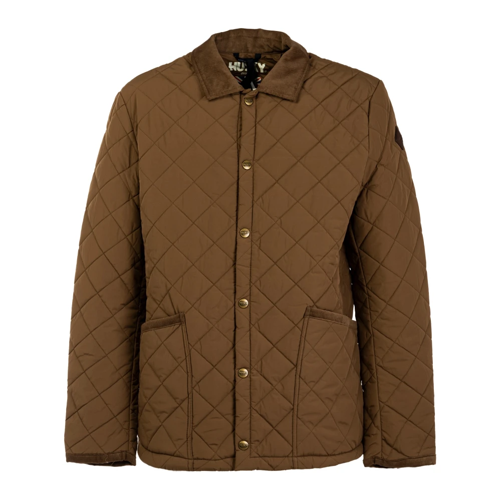 Husky Original Gewatteerde Heren Pufferjas Brown Heren