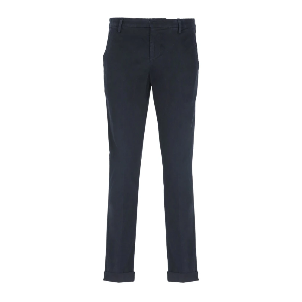 Dondup Stiliga Slim-Fit Blå Byxor Blue, Herr