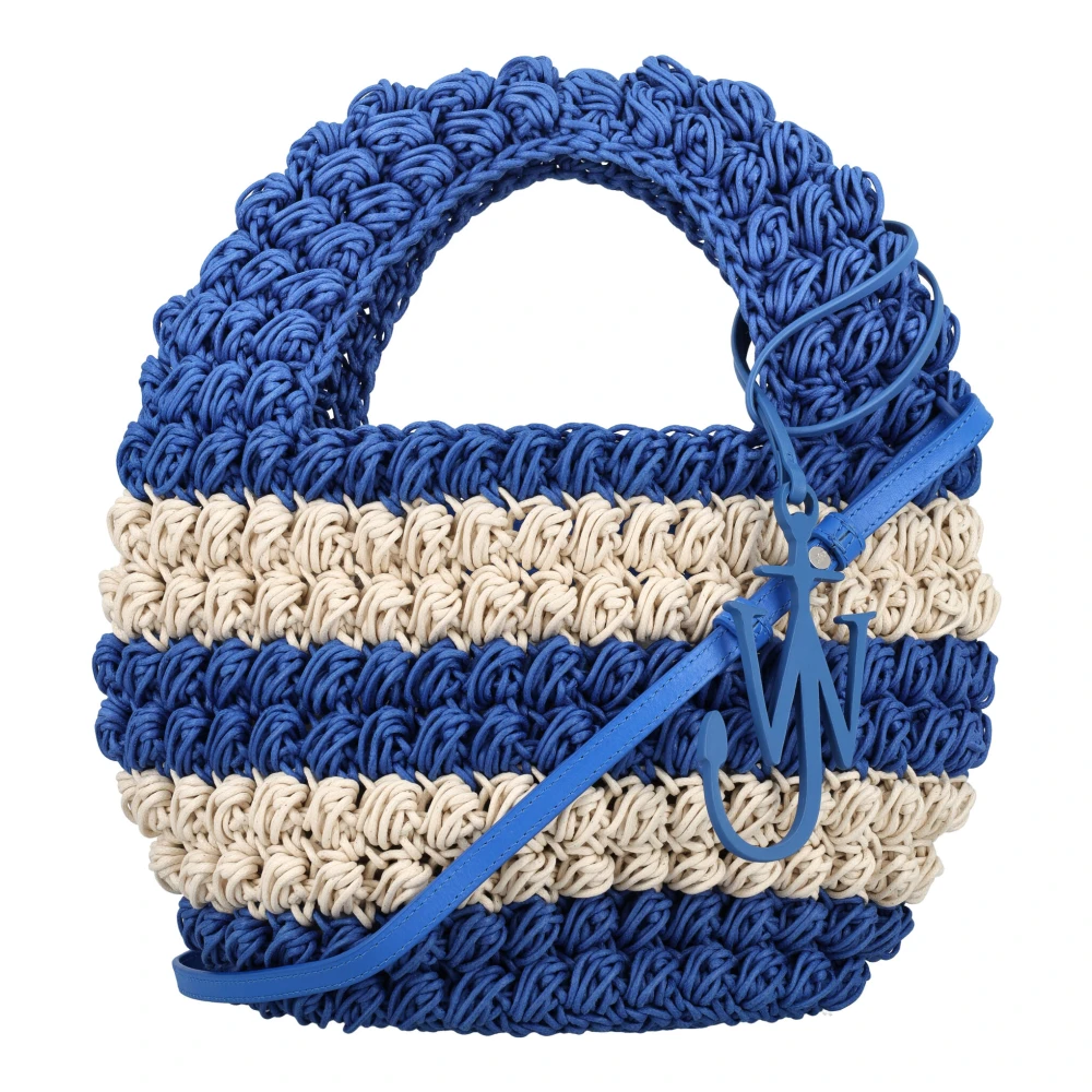 J.W.Anderson Totes & shoppers Popcorn Woven Basket Bag in blauw