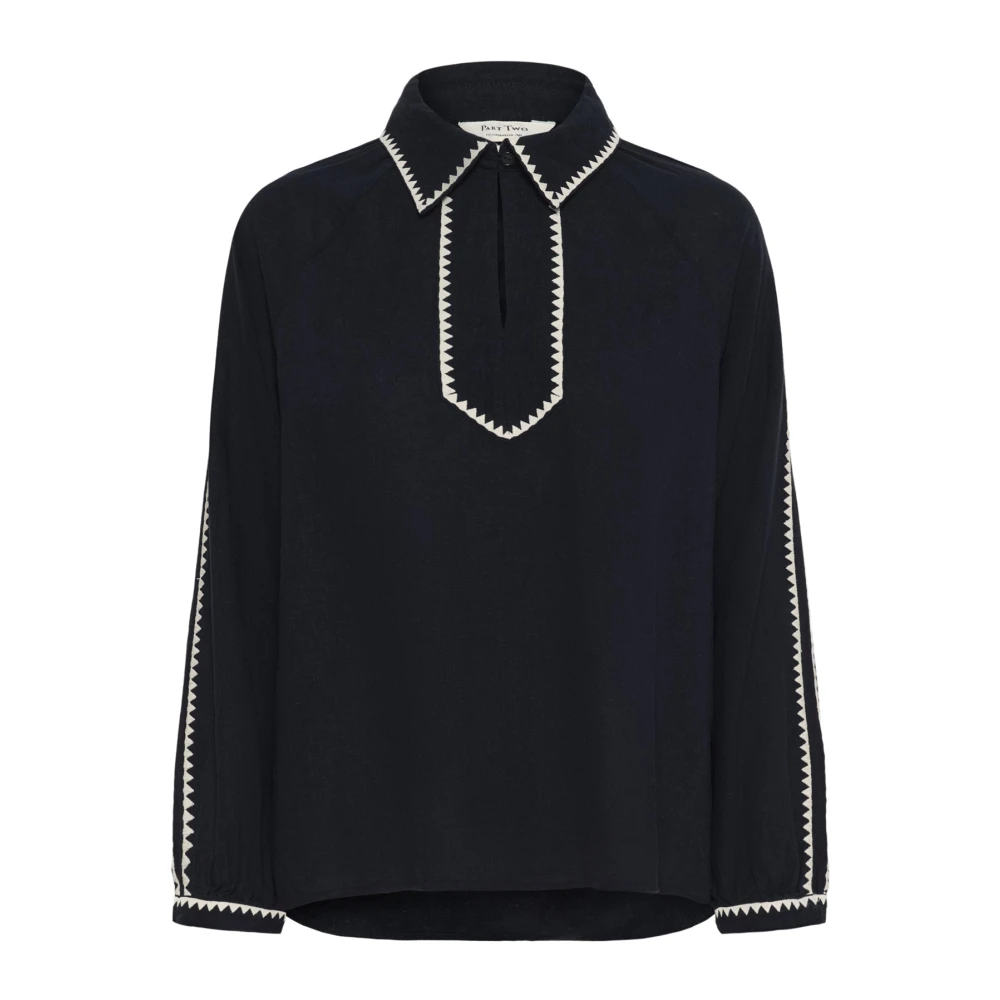Part Two Blue Shirts - Female - Blouses - M - Blouses & Shirts