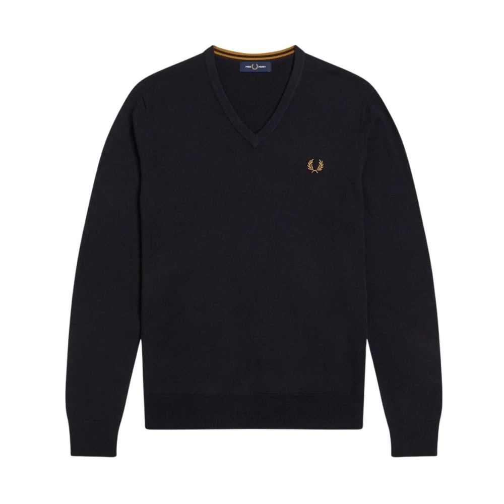 Knitwear > V-neck Knitwear - - Fred Perry - Modalova