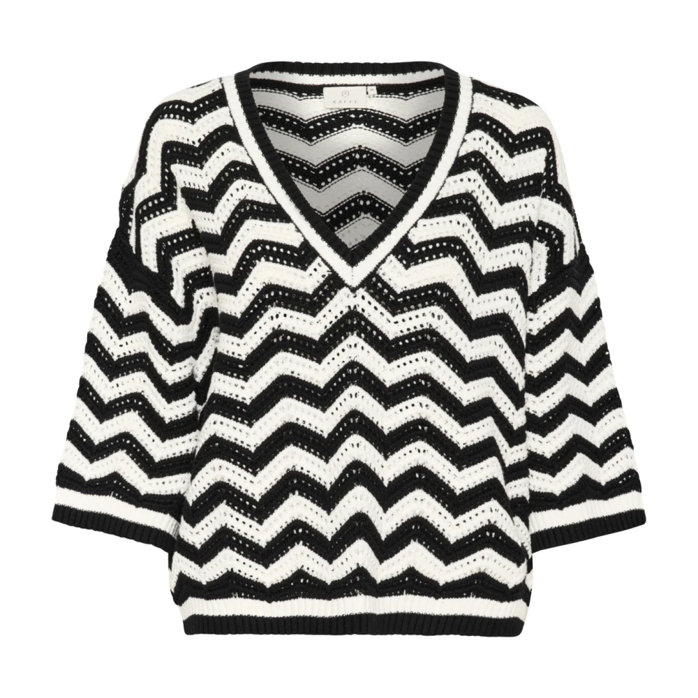 Knitwear > V-neck Knitwear - - Kaffe - Modalova