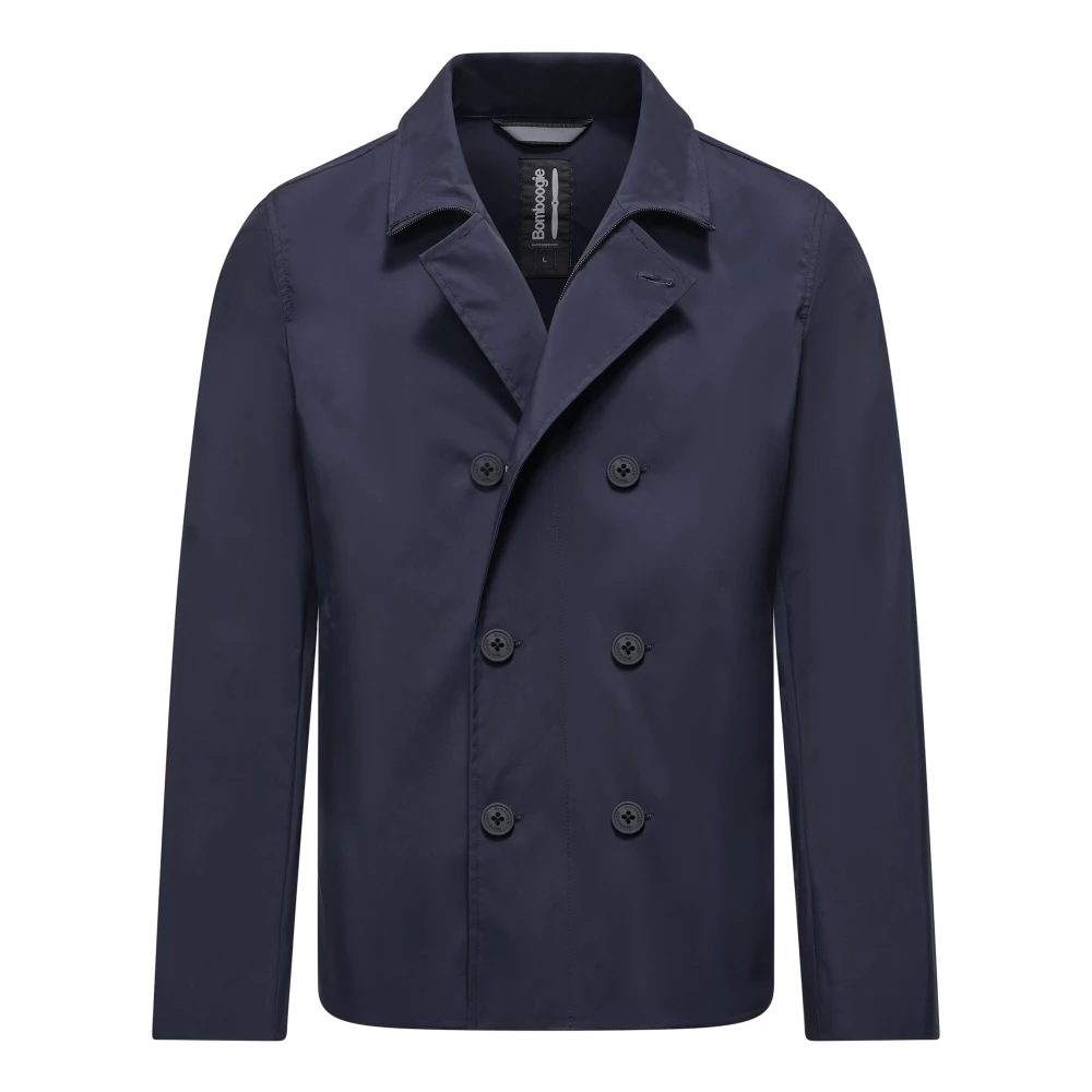 Bomboogie Uomo Blu - Giacca Doppiopetto Sfoderata - Jackets - 2XL