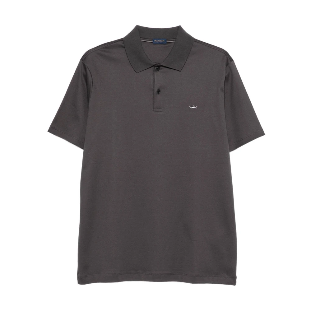 Paul & Shark Men's Brown Polo Shirts, Xl, Cotton Polo Shirt For