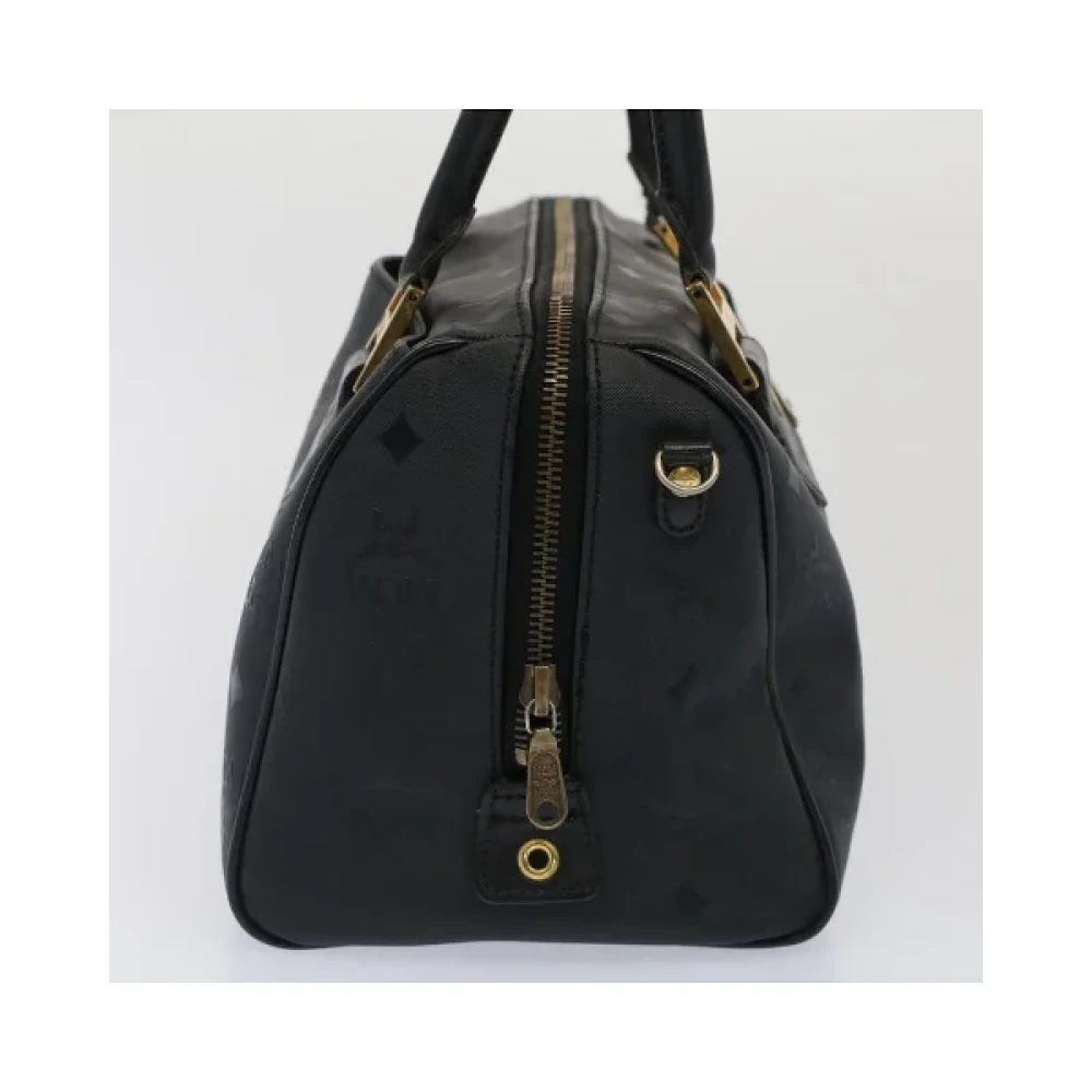 MCM Pre-owned Leather handbags Black Dames