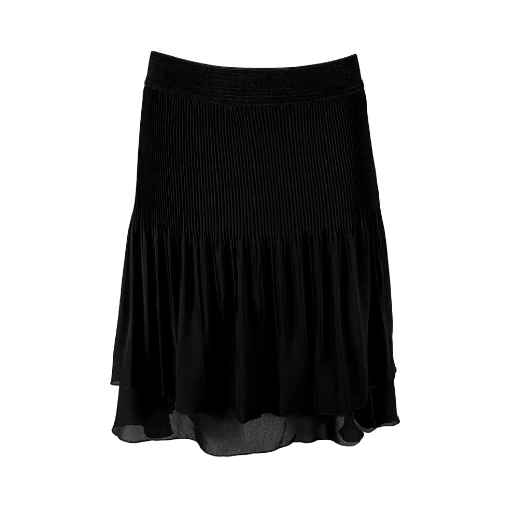 2-Biz Rok midi met bloemenprint Black Dames