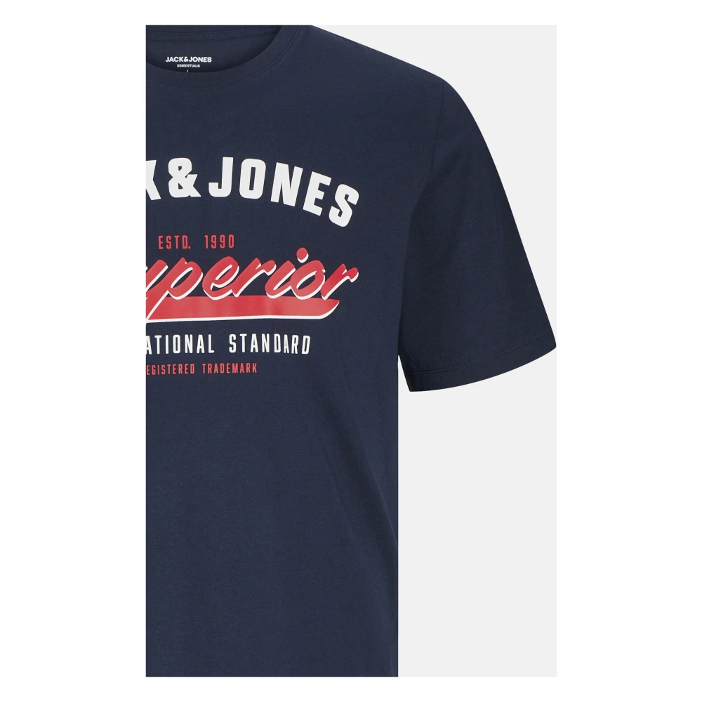 jack & jones Logo T-shirt 5-pack Multicolor Heren