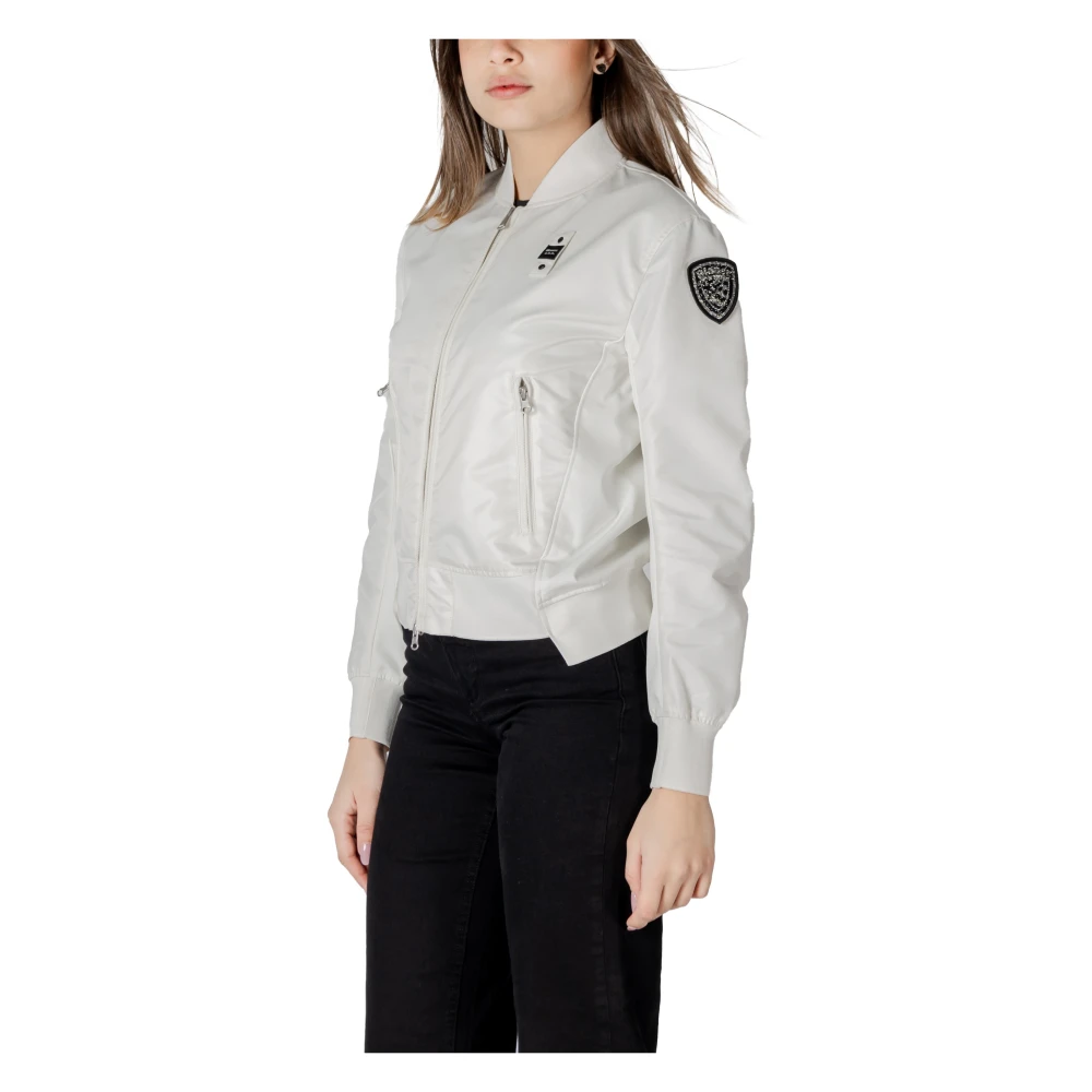Blauer Lente Zomer Dames Jassen Collectie White Dames