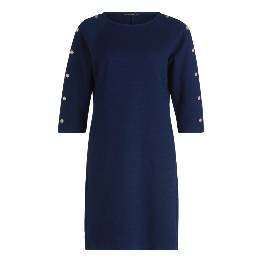 Betty Barclay Casual jurk met knopen Blue Dames