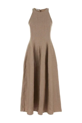 Sparkling Linen Twill Dress