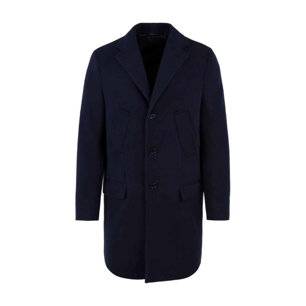 Daniele Alessandrini Men's Blue Coat For