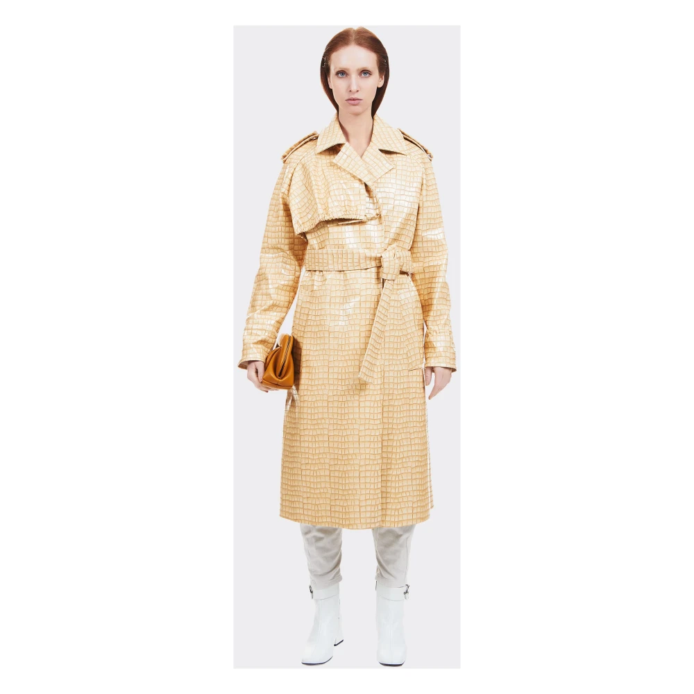 THEMOIRè Trench Coats Beige Dames