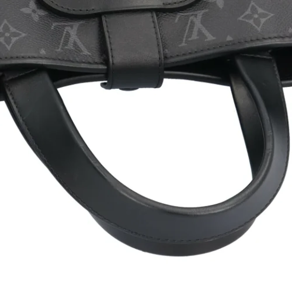Louis Vuitton Vintage Pre-owned Canvas shoulder-bags Black Dames