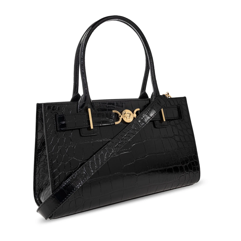 Versace Medusa 95 Medium Schoudertas Black Dames