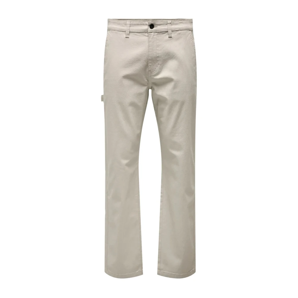 Only & Sons Casual Chino Beige Heren