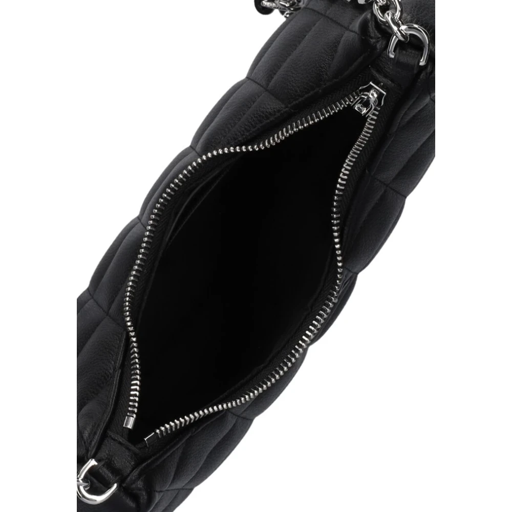 Calvin Klein Quilt Chain Schoudertas Black Dames