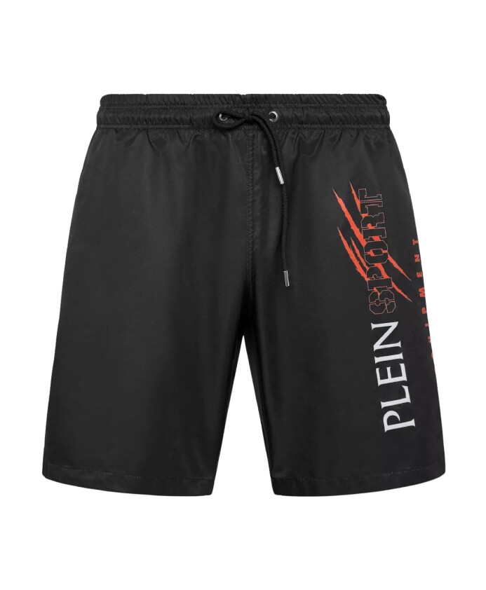 shorts-de-bain-noirs-modele-scratch