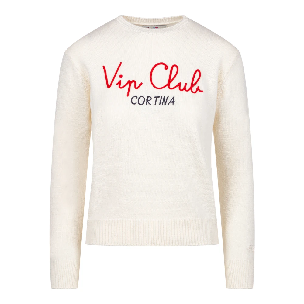 Saint Barth Crème Sweater Collectie Beige Dames