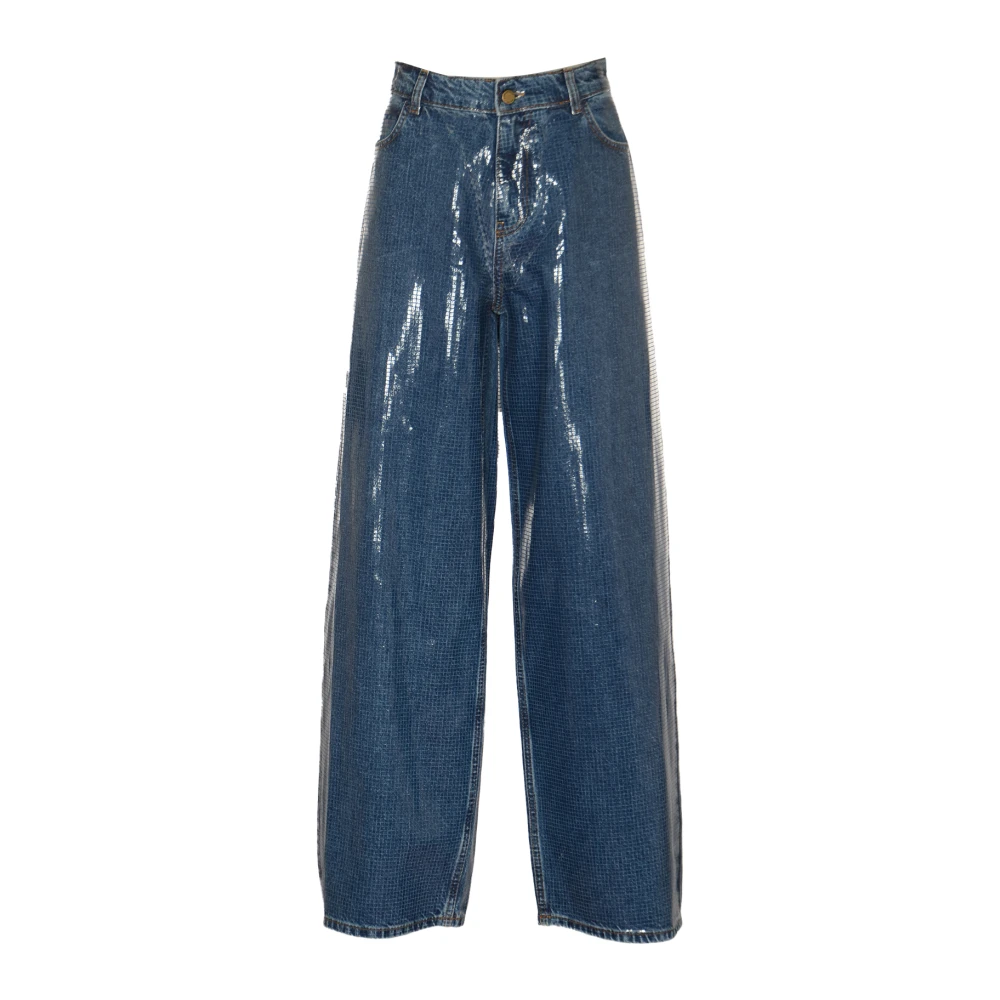 Philosophy di Lorenzo Serafini Loose-fit Jeans Blue Dames