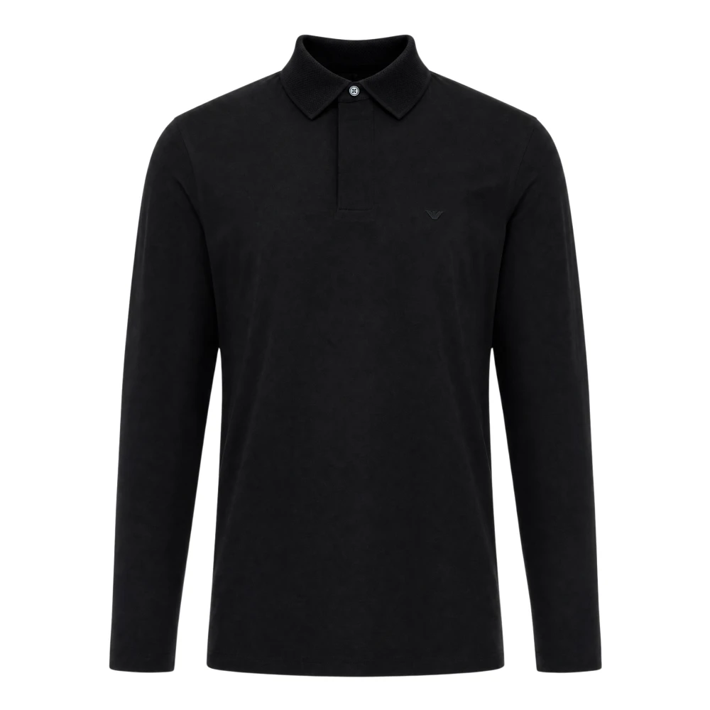 Emporio Armani , Herren, Oberteile, Schwarzk, Xl