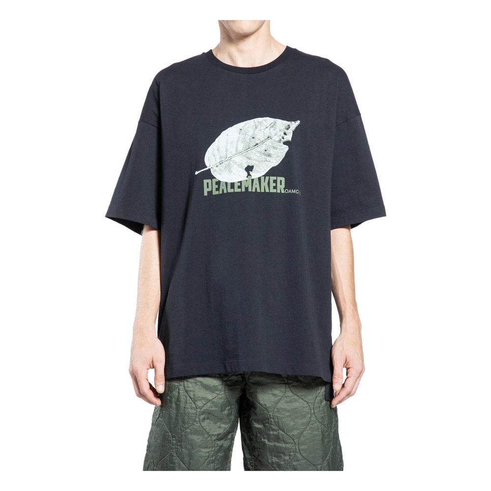 Oamc - Tops > T-Shirts - Black - Oamc - Modalova