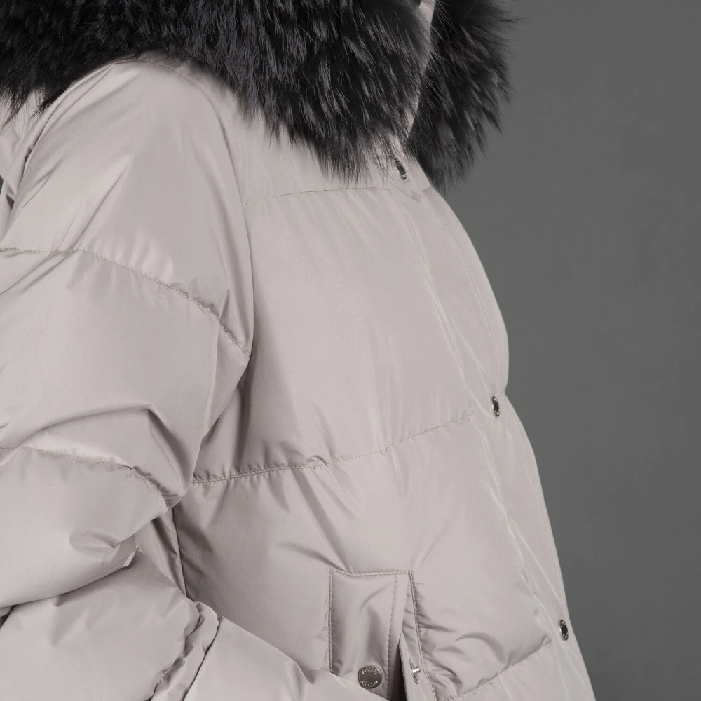 Moorer Breuil-Fur-Stp Beige Dames