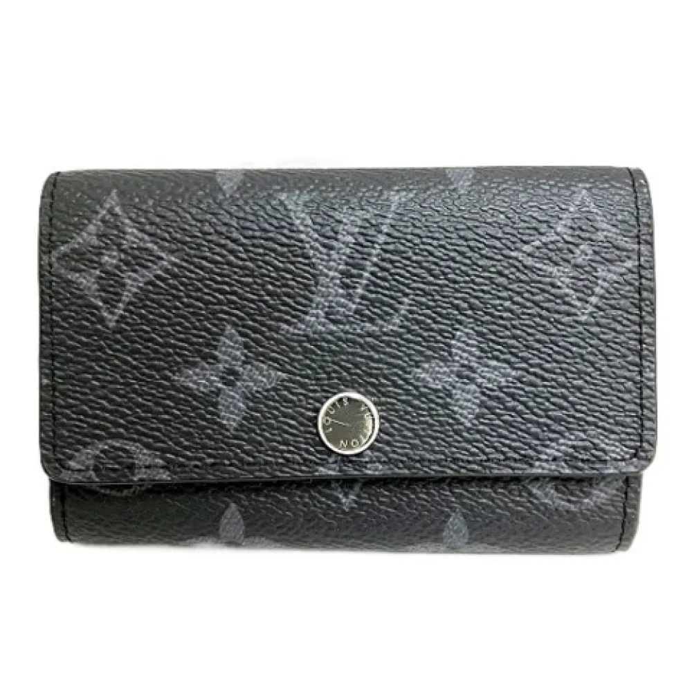 Louis Vuitton Vintage Pre-owned Canvas key-holders Gray Dames