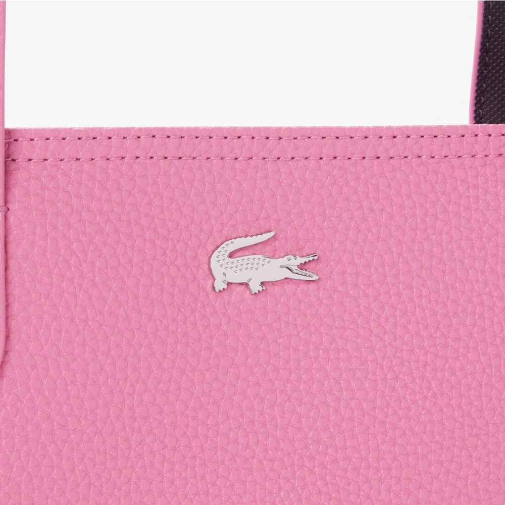 Lacoste Anna Shopper in Reseda Asphalt Pink Dames