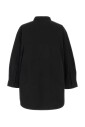 chemise-oversize-en-popeline-noire