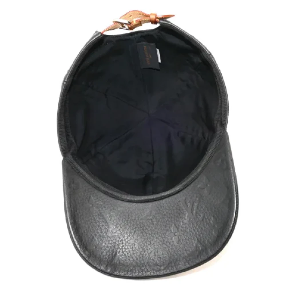 Louis Vuitton Vintage Pre-owned Fabric hats Black Dames