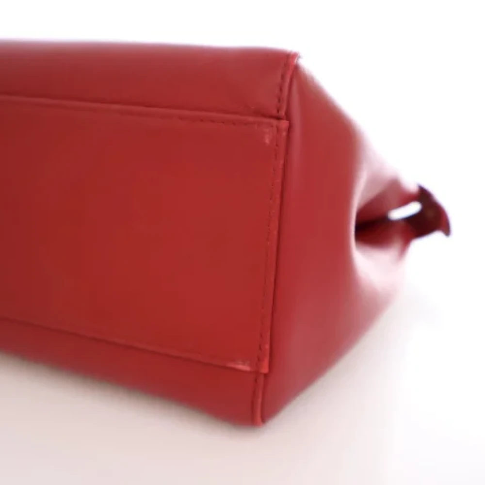 Fendi Vintage Pre-owned Leather fendi-bags Red Dames