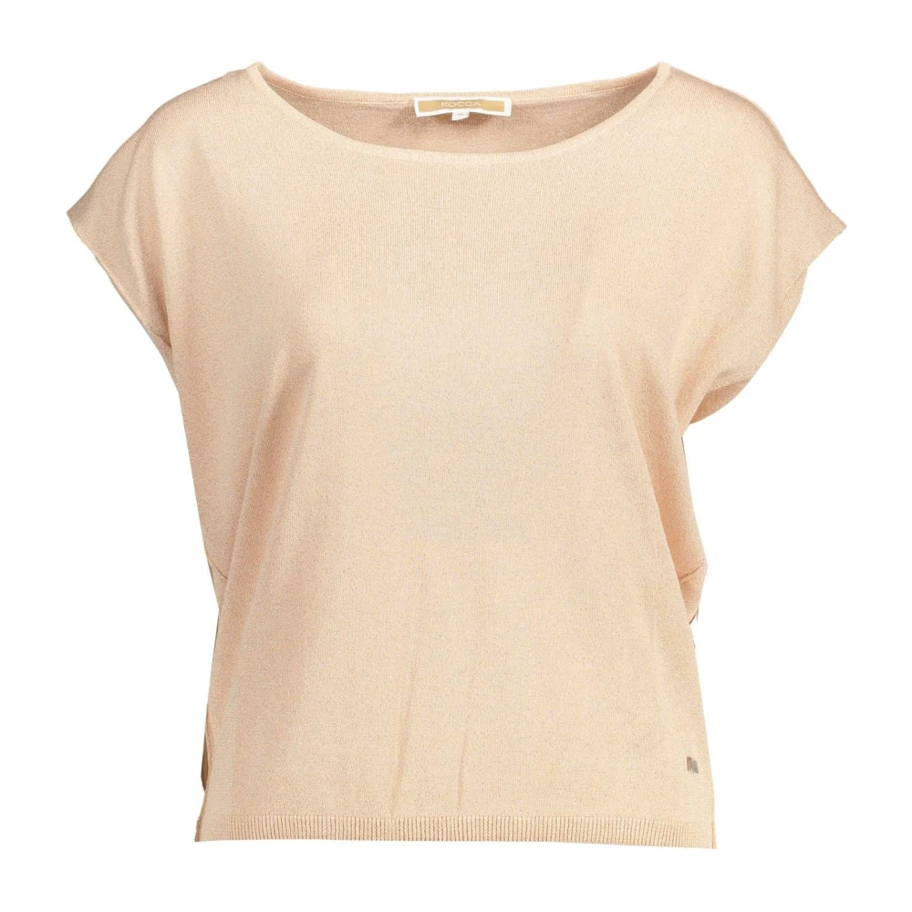 Kocca Beige Sleeveless Logo Top - Female - T-Shirts - 2XL - Tops
