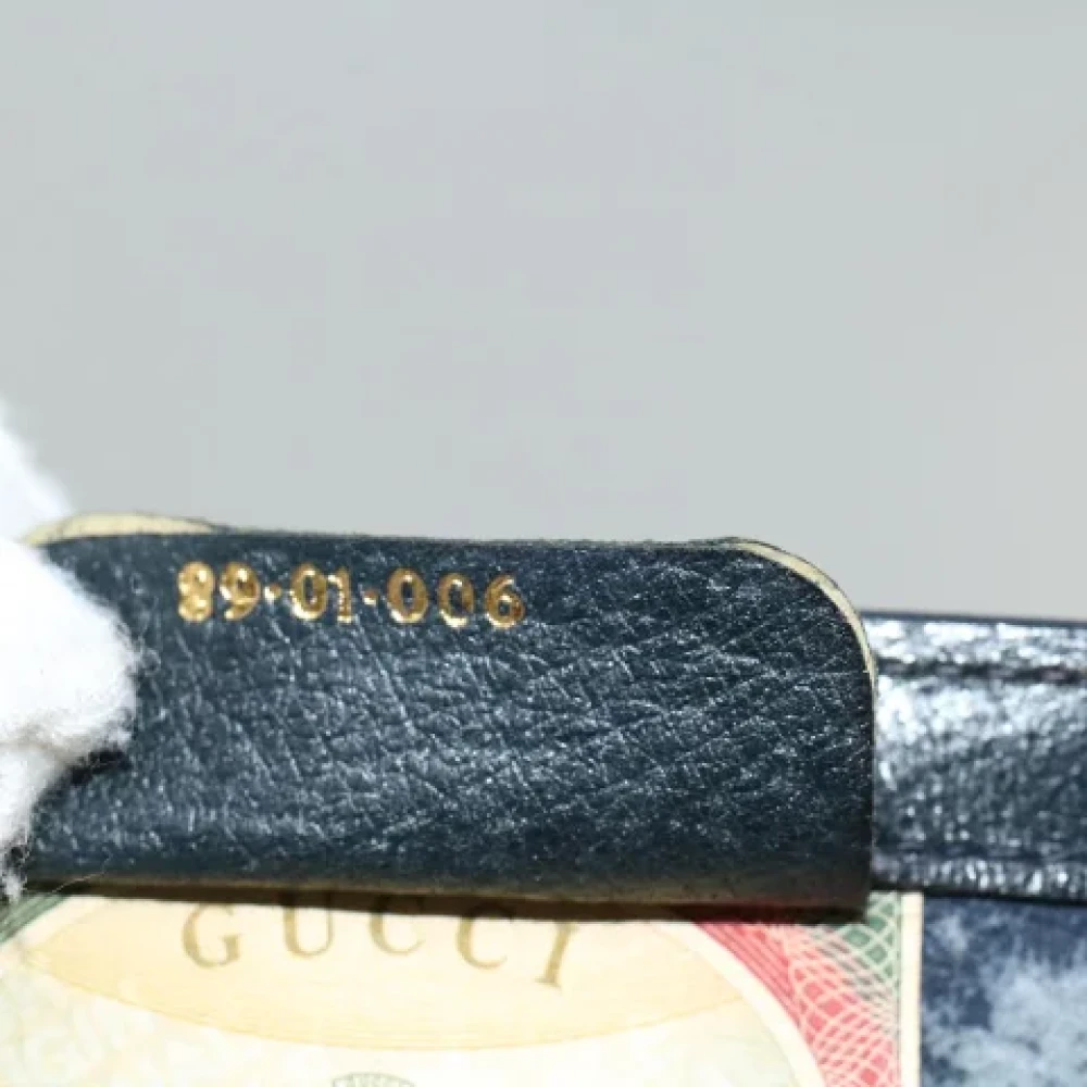Gucci Vintage Pre-owned Canvas clutches Red Dames