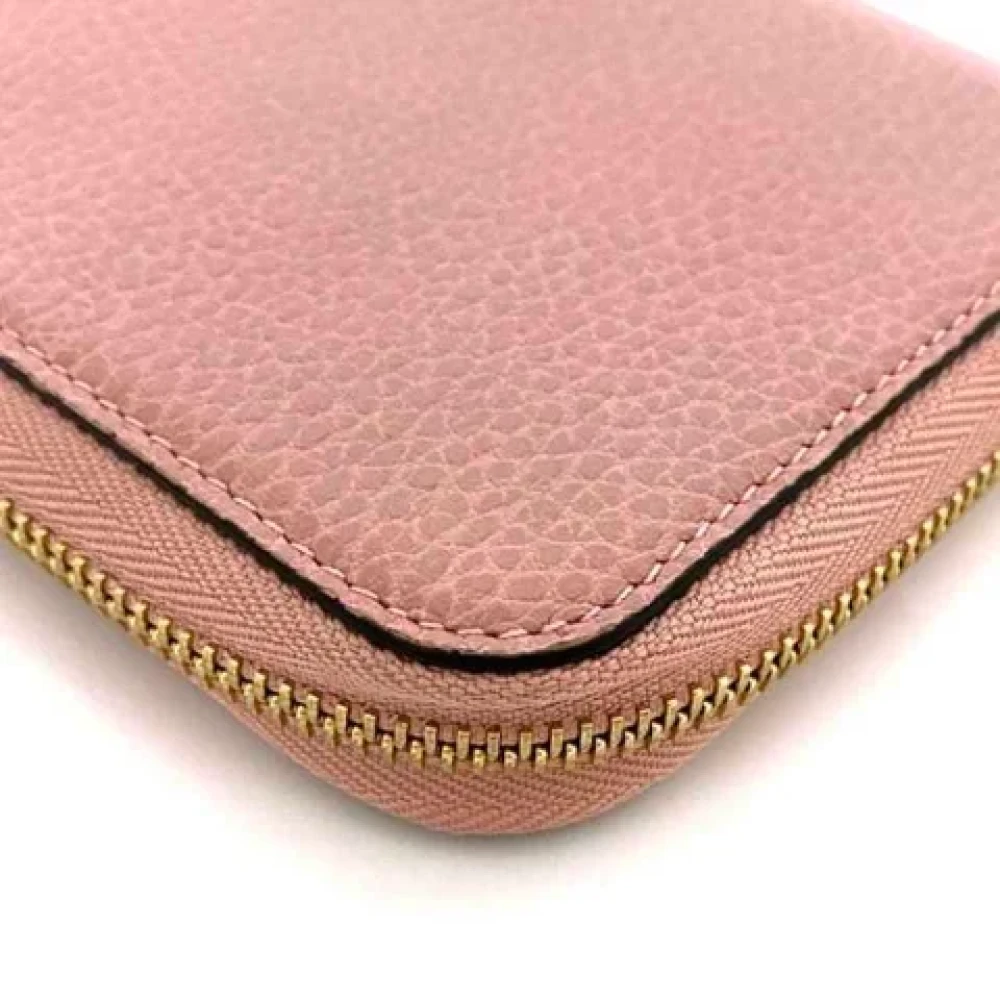 Gucci Vintage Pre-owned Leather wallets Pink Dames