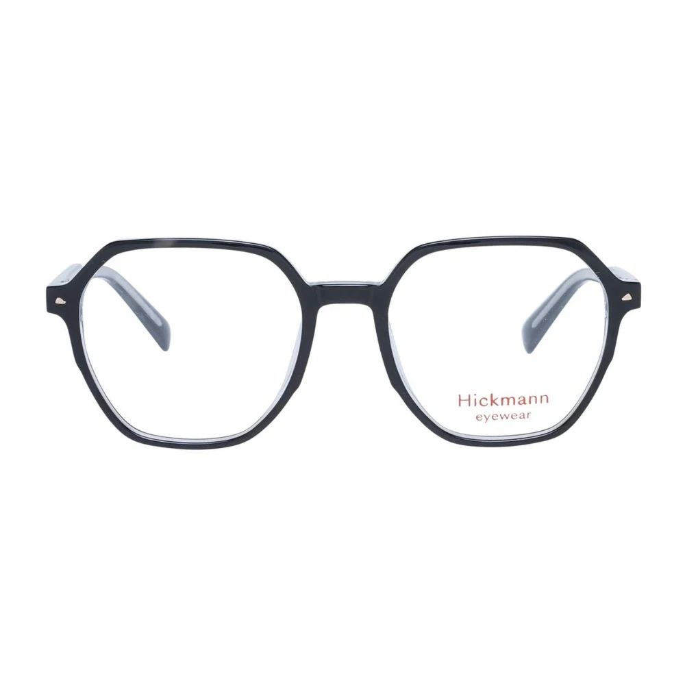 Ana Hickmann Zwarte Vierkante Acetaat Optische Frames voor Vrouwen Black Dames