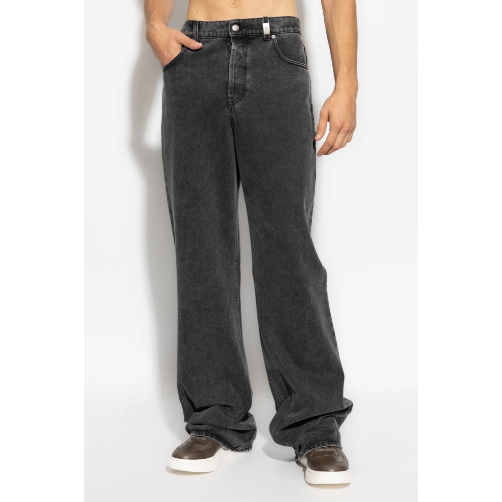 alexander mcqueen Wijde jeans Gray Heren