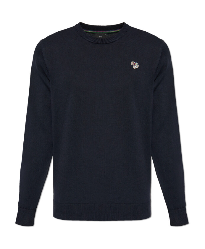 pull-en-coton-avec-ecusson-logo