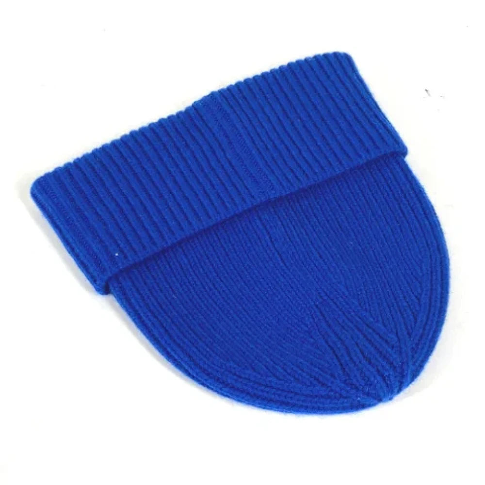 Louis Vuitton Vintage Pre-owned Cashmere hats Blue Dames