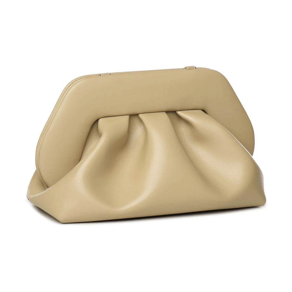 THEMOIRè Groene Schoudertas met Magnetische Sluiting Beige Dames