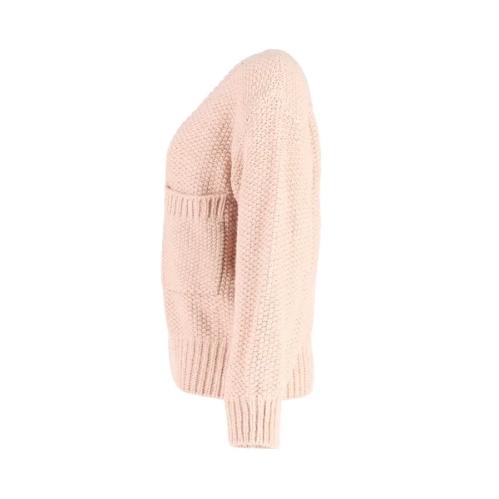 Chloé Pre-owned Wool tops Pink Dames