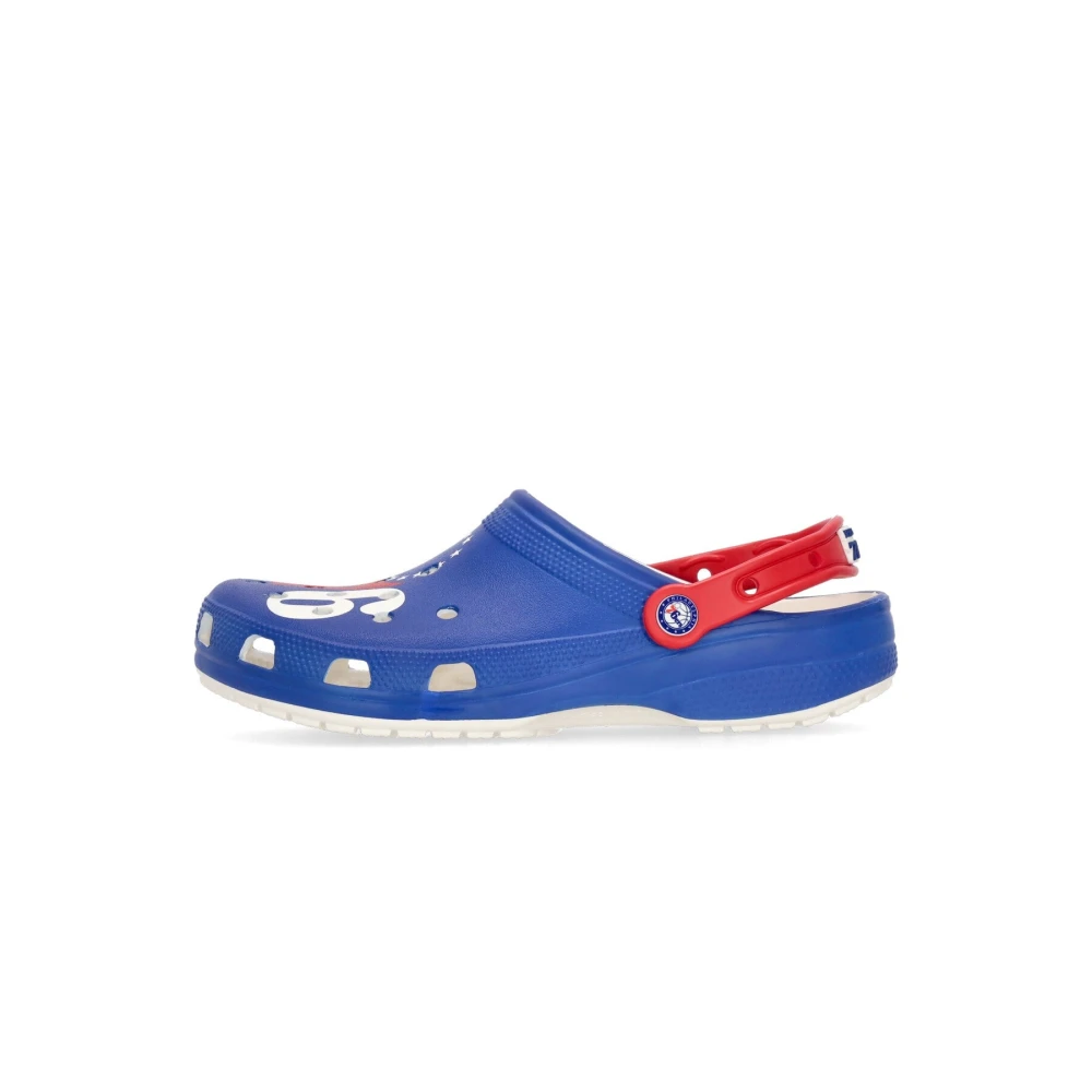 Crocs Blue Clogs, Male, 8 Uk, Philadelphia 76Ers Nba Classic Clog White