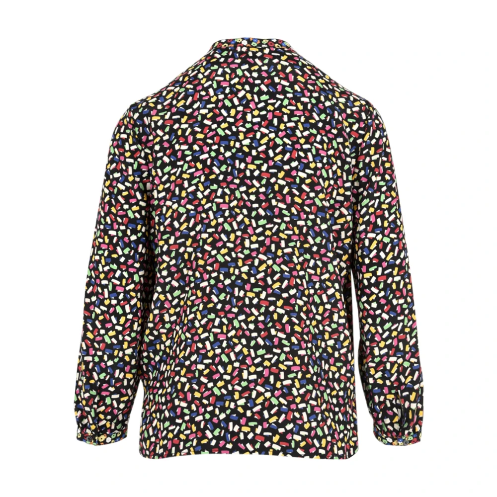 Aspesi Zwarte Damesoverhemd Model 021W Multicolor Dames