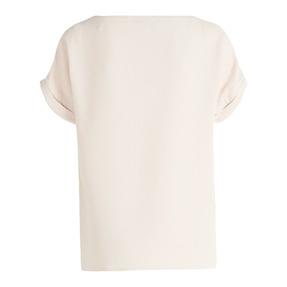Betty Barclay Shirt met strik knoop Beige Dames