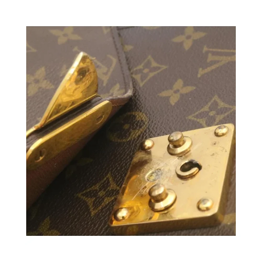 Louis Vuitton Vintage Pre-owned Canvas handbags Brown Dames