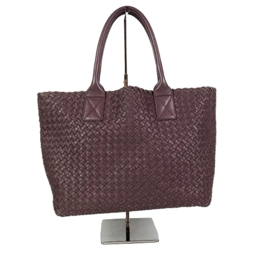 Bottega Veneta Vintage Pre-owned Leather totes Brown Dames