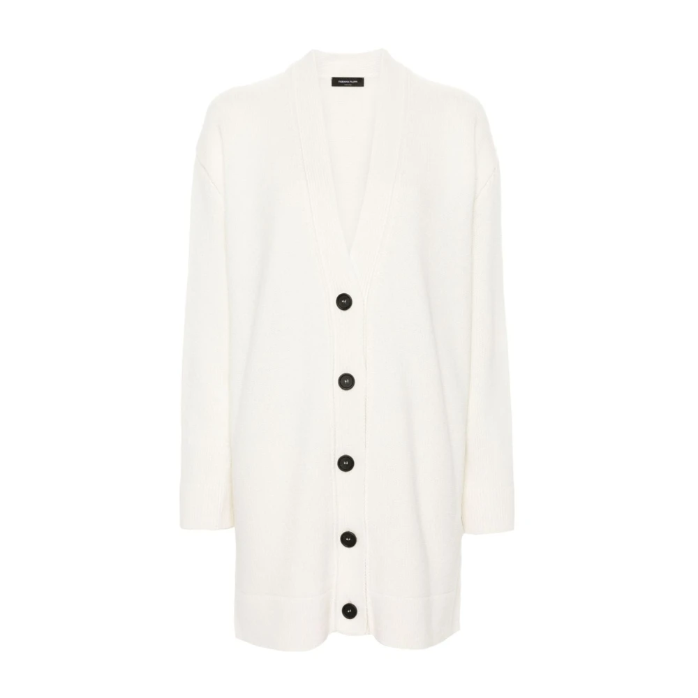 Fabiana Filippi Witte Gebreide Kleding Aw24 White Dames